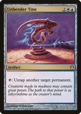 Unbender Tine card from Archenemy