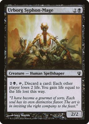 Urborg Syphon-Mage card from Archenemy