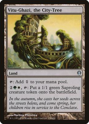 Vitu-Ghazi, the City-Tree card from Archenemy