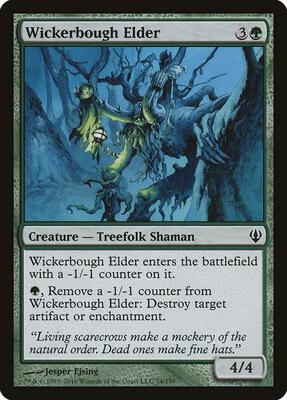 Wickerbough Elder card from Archenemy