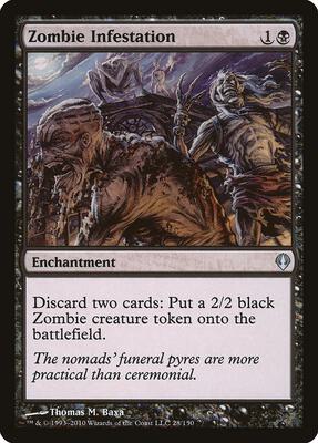 Zombie Infestation card from Archenemy