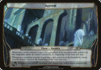 Agyrem (Planechase) card from Oversize Cards
