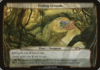 Feeding Grounds (Planechase) card from Oversize Cards