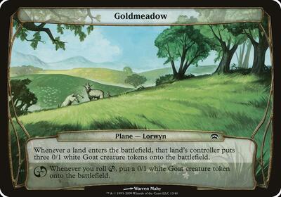 Goldmeadow (Planechase) card from Oversize Cards