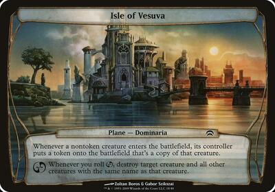 Isle of Vesuva (Planechase) card from Oversize Cards