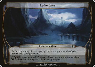 Lethe Lake (Planechase) card from Oversize Cards