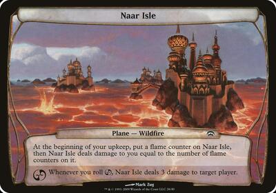 Naar Isle (Planechase) card from Oversize Cards