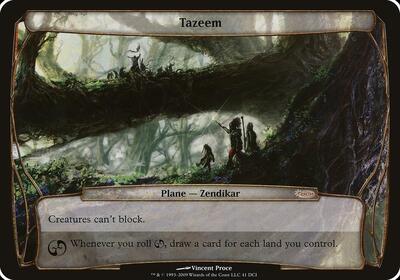 Tazeem (Release Event Promo) card from Oversize Cards