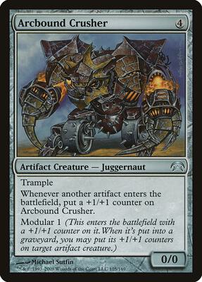 Arcbound Crusher card from Planechase