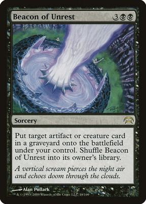 Beacon of Unrest card from Planechase