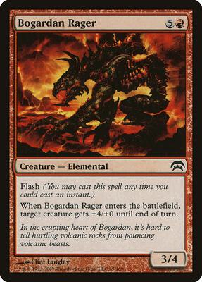Bogardan Rager card from Planechase