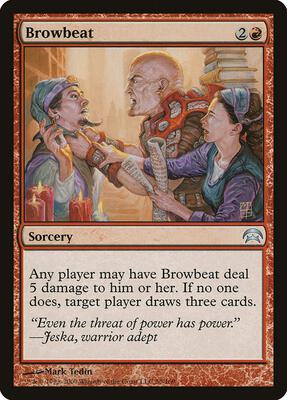 Browbeat card from Planechase
