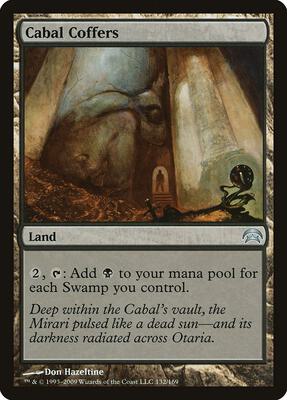 Cabal Coffers card from Planechase