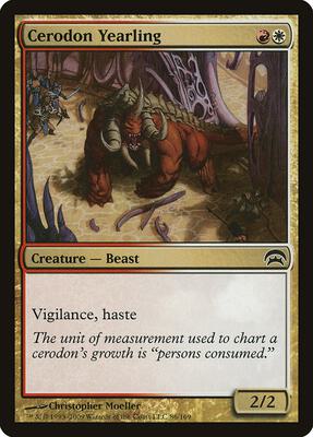 Cerodon Yearling card from Planechase