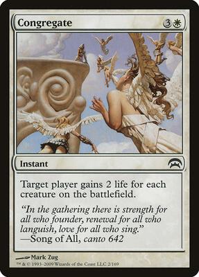 Congregate card from Planechase
