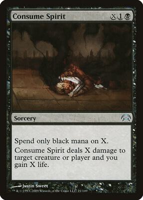 Consume Spirit card from Planechase