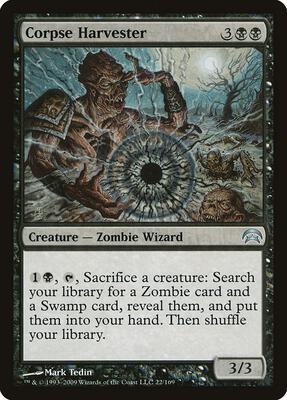 Corpse Harvester card from Planechase
