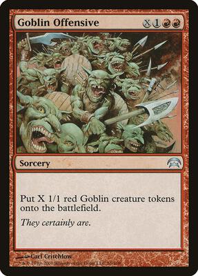 Goblin Offensive card from Planechase