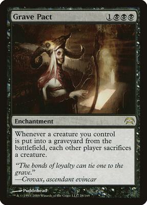 Grave Pact card from Planechase
