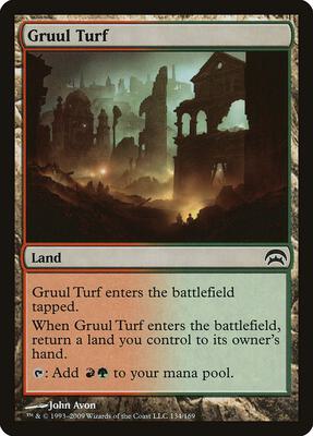 Gruul Turf card from Planechase