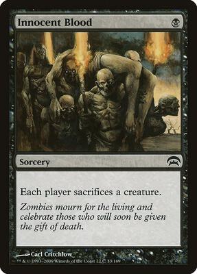 Innocent Blood card from Planechase