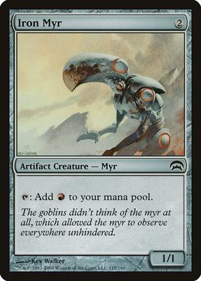 Iron Myr card from Planechase