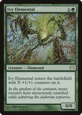 Ivy Elemental card from Planechase