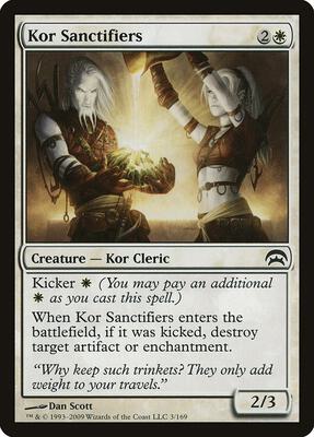 Kor Sanctifiers card from Planechase