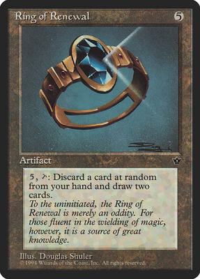 Ring of Renewal card from Fallen Empires