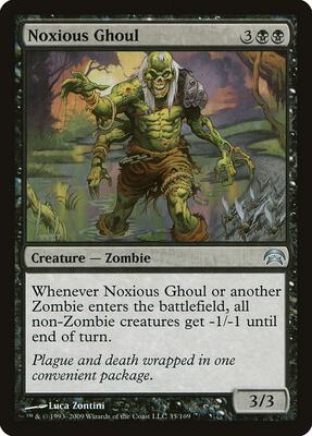 Noxious Ghoul card from Planechase