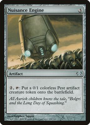 Nuisance Engine card from Planechase