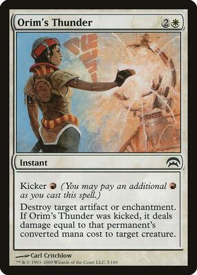 Orim's Thunder card from Planechase