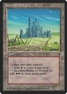 Ruins of Trokair card from Fallen Empires