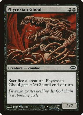 Phyrexian Ghoul card from Planechase
