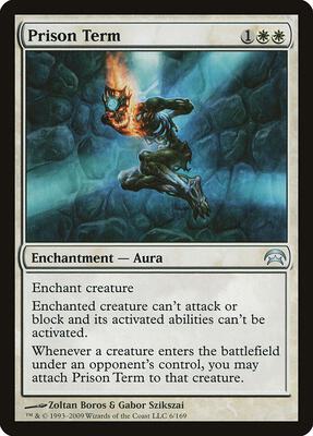 Prison Term card from Planechase
