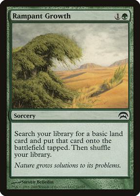 Rampant Growth card from Planechase