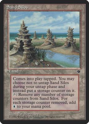 Sand Silos card from Fallen Empires