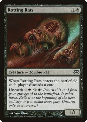 Rotting Rats card from Planechase