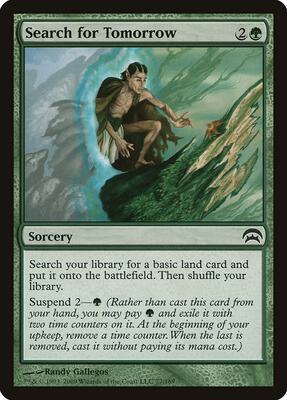 Search for Tomorrow card from Planechase