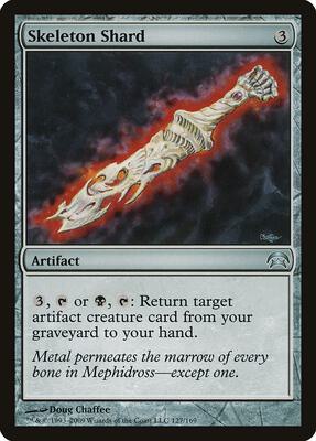 Skeleton Shard card from Planechase