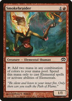 Smokebraider card from Planechase