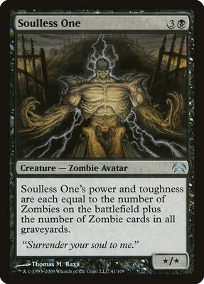 Soulless One card from Planechase