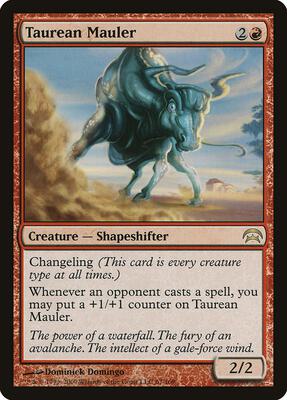 Taurean Mauler card from Planechase