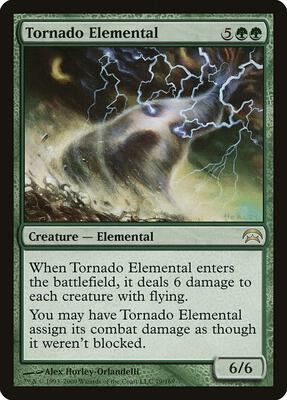 Tornado Elemental card from Planechase