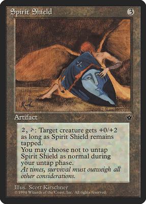 Spirit Shield card from Fallen Empires