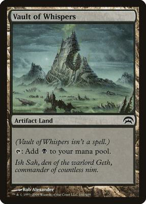 Vault of Whispers card from Planechase