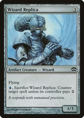 Wizard Replica card from Planechase