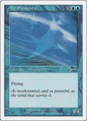 Air Elemental card from Beatdown Box Set