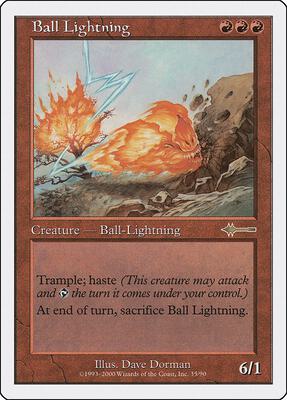 Ball Lightning card from Beatdown Box Set