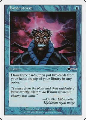 Brainstorm card from Beatdown Box Set